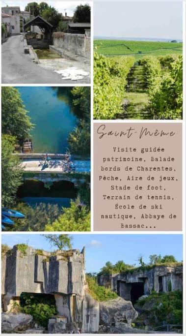 Gite La Rive Gauche Saint-Meme-les-Carrieres Экстерьер фото